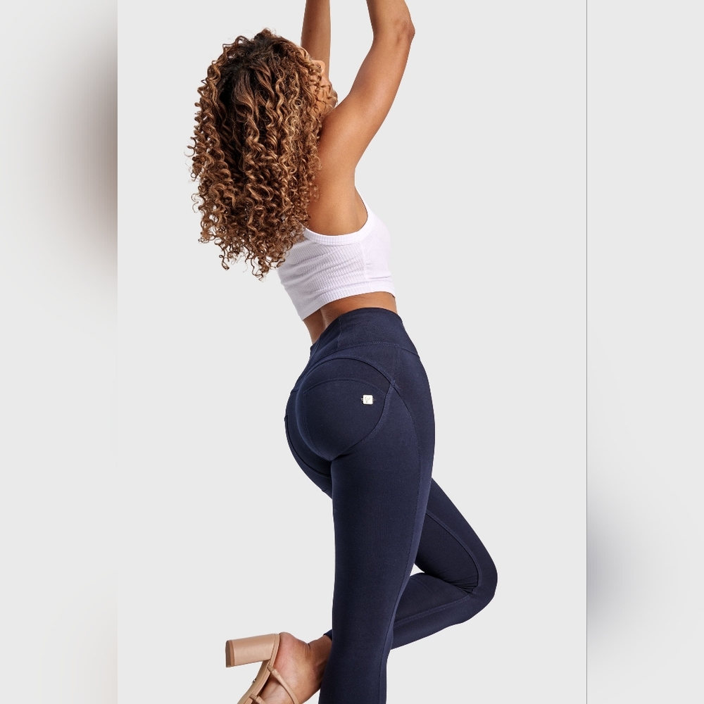 Freddy High Waist 7/8 Petite Length WR.UP Fashion Navy Blue Size XSmall